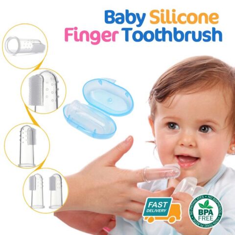 Baby Silicone Finger Toothbrush