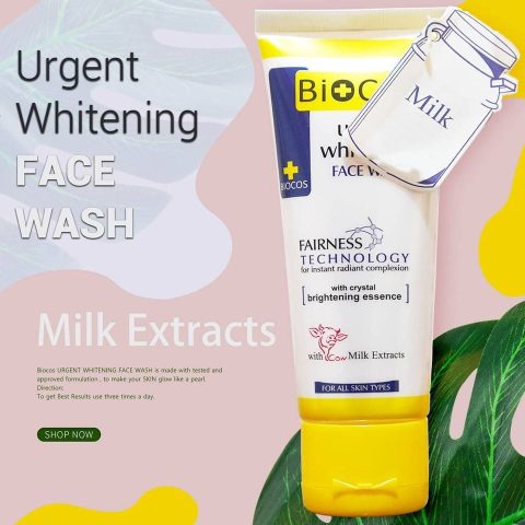 Biocos Urgent Whitening Face Wash