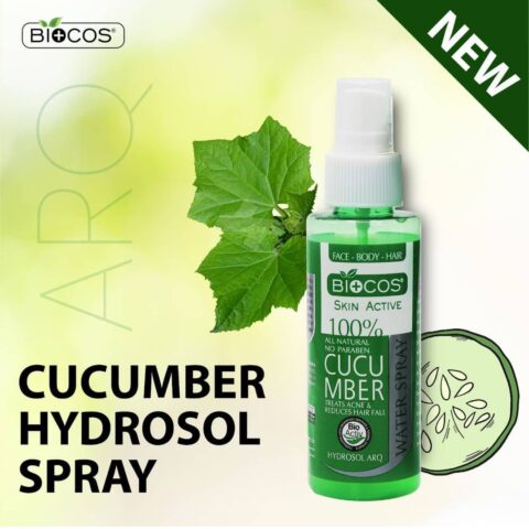 Cucumber Hydrosol Spray for Acne & Hair Fall