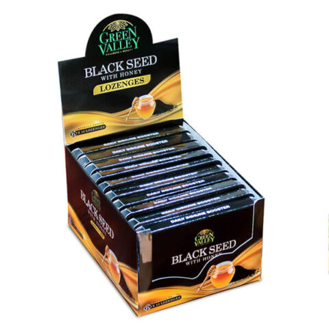 Black Seed Lozenges with Honey - Box (10 Strips)