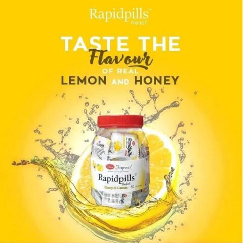 Rapidpills Lemon and Honey - 50Pc Jar